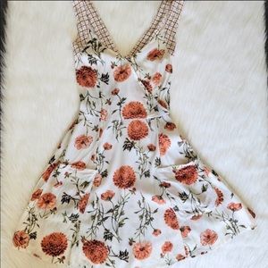 Urban outfitters floral cross back dress 6